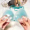 Bestseller transfronteiriço, protetores de seio de silicone transparentes e invisíveis, inserções espessadas para biquínis e maiôs, fazem os seios pequenos parecerem maiores, reutilizáveis
