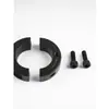 Acero 45# agujero roscado doble anillo de fijación separable anillo de sujeción anillo límite de rodamiento anillo de eje anillo de fijación de eje óptico