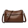 Bolsa Feminina 2025 Nova Couro Macio Bolsa para Mãe de Meia Idade Bolsa Transversal Bolsa Feminina Elegante de Ombro Único Transversal Bolsa Pequena de Mão