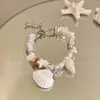 Férias na Ilha ~ Pulseira Estrela do Mar Estilo Férias na Costa Estilo Casual Personalidade Exquisito Alto Padrão Pulseira Mais Fácil de Combinar