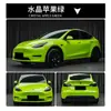 Película para Cambio de Color de Coche Serie Crystal Rojo Rosa Polvo Rosa Amarillo Maíz Gris Acero Naranja Coral Polvo Té con Leche Oolong Explosiones