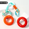 Chaveiro fortalecedor de pegada de silicone, fortalecedor de pegada simples para alívio do estresse, pingente de bolsa, acessório portátil para treinamento de reabilitação, atacado