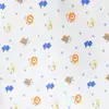 Capa para bolsa de roupas de algodão estampado, malha de algodão classe A para bebês, 300 peças, estampado, dupla face