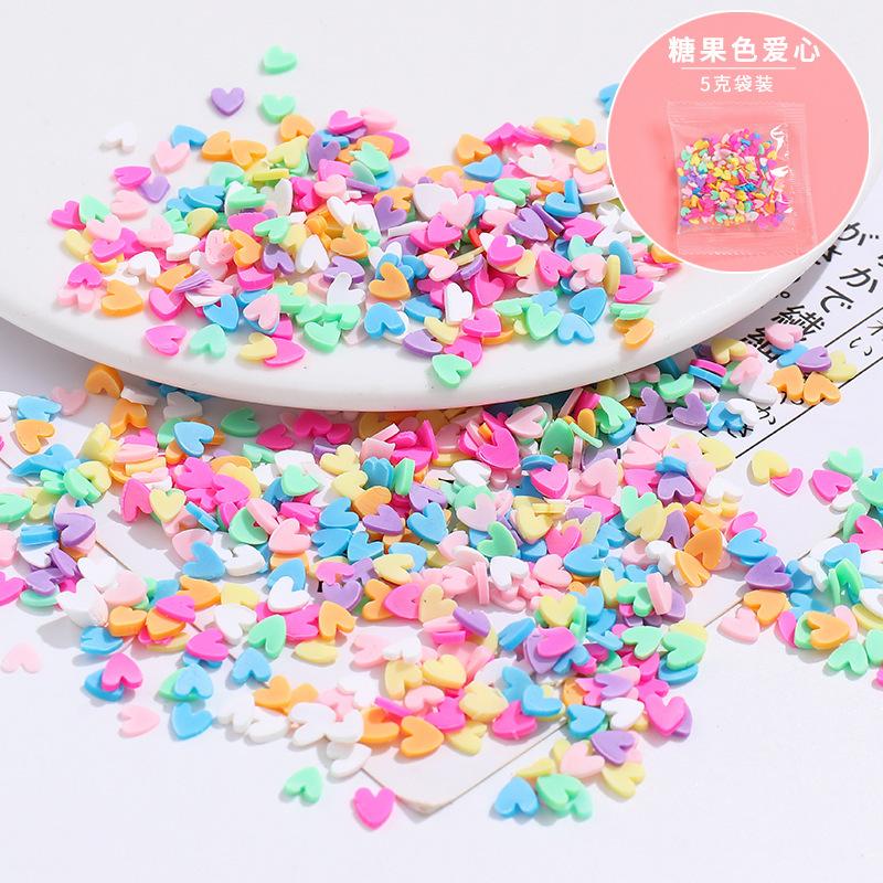 SKU-19-糖果色爱心5克袋装