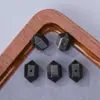 Cuentas Espaciadoras de Cristal de Té Natural Multifacéticas Cristal de Té Cristal Blanco Amatista Cuentas para Pulsera DIY Colgante de Collar Venta al por Mayor en Stock