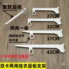 Abrazaderas en T Grandes y Pequeñas, Abrazaderas Cruzadas Pequeñas, Soportes de Fijación para Barandillas de Transportador, Accesorios de Plástico de Nylon