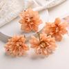 Cabeça de crisântemo nórdico Xiaoli decoração de casamento de flor artificial flor de peônia flor de parede flor de seda flor falsa DIY decoração de cocar