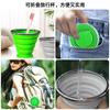 Copo de Água Dobrável para Exterior Grau Materno e Infantil Copo Dobrável Doméstico Grau Alimentício Camping Retrátil Fábrica Atacado Dobrável