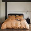 Juego de cuatro piezas de algodón de fibra larga Boda Lujo ligero Hogar Algodón Funda nórdica Funda de almohada Funda nórdica de algodón puro Rojo festivo Ropa de cama doble