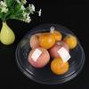 Tapa Redonda para Alimentos Tapa para Cena Resistente a Roturas Transparente Tapa para Alimentos Tapa para Verduras Tapa Acrílica para Conservación de Pan y Postres Tapa a Prueba de Polvo