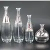 En stock 30g 50g 100ml set de botellas de vidrio de alta calidad botella para agua crema esencia set de botellas botella para crema