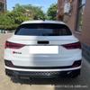 Adequado para modificação de difusor traseiro Audi Q3 RSQ3 cupê colmeia dupla saída difusor traseiro Q3SPORT BACK dedicado