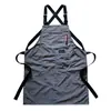Delantal para Hombre, Delantal de Trabajo para Cocina Casera, Restaurante, Barista, Mesero, con Impresión de Logo