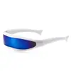 Gafas de Sol Personalizadas X-Men Transfronterizas Gafas Láser Láser Robot Espacial Conjoined Lente de Mercurio Gafas de Sol