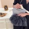Conjunto de Ropa para Niñas Dropshipping al por Mayor Transfronterizo: Top, Chaleco, Pantalones Rectos de Mezclilla, Nuevo Conjunto de Dos Piezas de Verano sin Mangas con Retazos