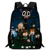 Mercancía de Juego Mochila de Dibujos Animados 99 Noches en el Bosque para Estudiantes de Primaria y Secundaria