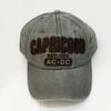Gorra de Béisbol Casual de Calle Americana Vintage con Bloques de Color, Bordada con Letras, Circunferencia de Cabeza Grande, Efecto Adelgazante del Rostro, Marca de Moda