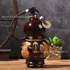 Grande quantidade Pingente de cabaça Cong natural grande aberto ornamentos de cabaça de vinho brincadeira de texto torção manual pequeno cabo de Hu Lu