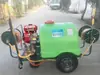 Carro Aspersor Manual de Gasolina Tipo Carro 160 Litros 300 Litros Aspersor Agrícola de Alta Presión Carrito Aspersor para Desinfección