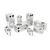 Eje Óptico Accesorios DIY Soporte de Clip Cruzado Estante de Almacenamiento Anillo Fijo de Aluminio en Forma de Cruz Mismo Diámetro y Diferente Diámetro Cruz Doble Agujero