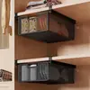 Caja de Almacenamiento para Calcetines Organizador de Ropa Interior Cesta Deslizable Caja de Almacenamiento Tipo Cajón Colgante Debajo del Armario Artefacto de Almacenamiento en Capas