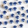 Taladro de garra al por mayor, precio de fábrica, 12-50 # AAA, taladro de costura manual de vidrio, diamantes de imitación para coser a mano, accesorios para vestidos de novia DIY