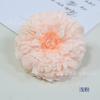 Flor de cempasúchil flor de boda pared de flores arreglo floral dintel decorativo corona sombrero con flor bolsa de material hecho a mano accesorios DIY