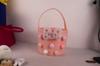 Personalizado DIY feltro abraço balde feltro acompanhando presente cartoon portátil balde lua cheia vinho doces retorno presente bucket bag