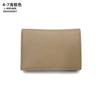 Cartera de piel de vacuno de capa superior con textura de lichi para tarjetas de visita libro de almacenamiento de tarjetas de visita paquete de tarjetas de cambio de cuero suave un sustituto