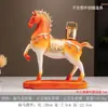 Novos Enfeites de Cavalo Estilo Chinês, Artesanato para Decoração de Casa, Enfeites para Escritório, Sala de Estar e Entrada, Presentes para Inauguração de Casa e Abertura