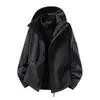 Chaqueta Tres en Uno para Hombre para Exteriores 2026, Otoño/Invierno, Impermeable Cortavientos Desmontable, Ropa de Senderismo para Parejas