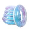 Anillo de Natación para Niños de PVC Grueso con Lentejuelas de Cielo Estrellado, Grueso, Juguetes Inflables de Agua para Exterior, Boya Salvavidas de Celebridad de Internet
