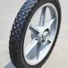 Fornecimento Direto da Fábrica Roda Oca de Borracha 14x1.75 Roda de Plástico PVC Roda de Cortador de Grama Roda Sólida em Pó de Cola