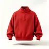 2026 Suéter de Invierno Transfronterizo para Hombre con Cuello Alto y Media Cremallera, Pulóver Jacquard de Moda, Tejido de Punto, Suéter Básico Casual