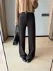 ¡Jeans ajustados! Pantalones de cintura alta y pierna ancha, nuevo estilo 2026, con buena caída y corte slim recto, perfectos para mujeres en otoño e invierno