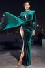 Comercio Exterior Otoño e Invierno Nuevos Productos Ebay Amazon Transfronterizo Ropa Europea y Americana Terciopelo Coreano Cuello Alto Sexy Vestido de Noche