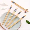 Palitos Criativos Anti-Manchas Escama de Peixe Bambu Koi Natural, Sem Tinta, Sem Cera, Atacado do Fabricante, Talheres de Uma Pessoa, Um Par de Palitos