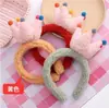 Diadema para el cabello de celebridad de internet con corona, diadema linda, pasador para el cabello femenino, diadema dulce, moño para el cabello, tocado simple para presionar el cabello
