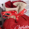 Saco de Embalagem para Maçã do Amor de Natal Saco de Presente do Papai Noel Saco de Presente Saco de Maçã do Amor de Natal de Veludo Dourado