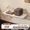 Estante de pared, estante de pared para mesita de noche, partición de una palabra, pared de sala de estar, estante para router sin perforaciones, estantería de pared