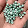 Cuentas de cerámica azules y blancas de 6 mm, manualidades, accesorios DIY, material para abalorios, accesorios para pulseras, cuentas de porcelana, joyería al por mayor