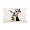 Funda de Almohada para Cintura Nueva Transfronteriza de Halloween Hermanas Sanderson Decoración de Sofá de Sala de Estar Funda de Almohada para Cintura de Lino Venta Directa de Fábrica