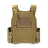 Colete Tático Amazon Liberação Rápida Multifuncional Respirável Tecido Oxford Colete Campo Fã do Exército Uniforme de Treinamento