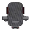 Soporte de salida de aire en forma de Y puerto de aire acondicionado de coche bloqueo automático presionar gancho triangular soporte soporte para teléfono móvil de coche