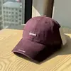 Gorra de Béisbol Suave con Bordado de Letras Estilo Nuevo 2026 para Mujer, Gorra Versátil Estilo Japonés de Verano para Protección Solar, Corona Profunda, Circunferencia de Cabeza Grande