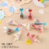 Decoración de Pastel Estilo Ins Bandera Coreana Enchufe Dibujos Animados Oso Lindo Hp Corazón Feliz Cumpleaños Topper Accesorios