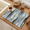 Tapete de Goma para Drenaje de Cocina, Tapete Protector de Mesa Aislante de Calor Sin Lavado, Tapete Drenante Absorbente de Agua, Aceite y Resistente a la Suciedad para Borde de Fregadero