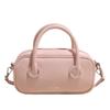 Bolsa de Mão Quadrada Pequena Elegante da Moda Feminina 2025 Estilo Coreano Bolsa de Ombro da Moda Bolsa Transversal Pequena Casual Simples Feminina