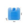Caixa de cristal de gelo ventilador de ar condicionado caixa resfriadora de cristal de gelo refrigeração de cristal de gelo conservação de leite materno transporte em cadeia fria placa de gelo bolsa de gelo caixa de gelo
