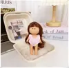Ropa para muñeca de patata 14cm ropa para muñeca mini falda tocado chaleco overol conjunto camiseta
